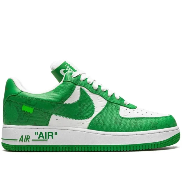 NIKE X LOUIS VUITTON - GREEN AIR FORCE 1 LOW