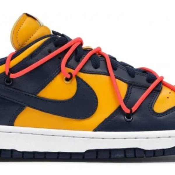 NIKE DUNK SB LOW X OFF WHITE “MICHIGAN”