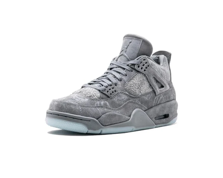 AIR JORDAN 4-COOL GREY KAWS