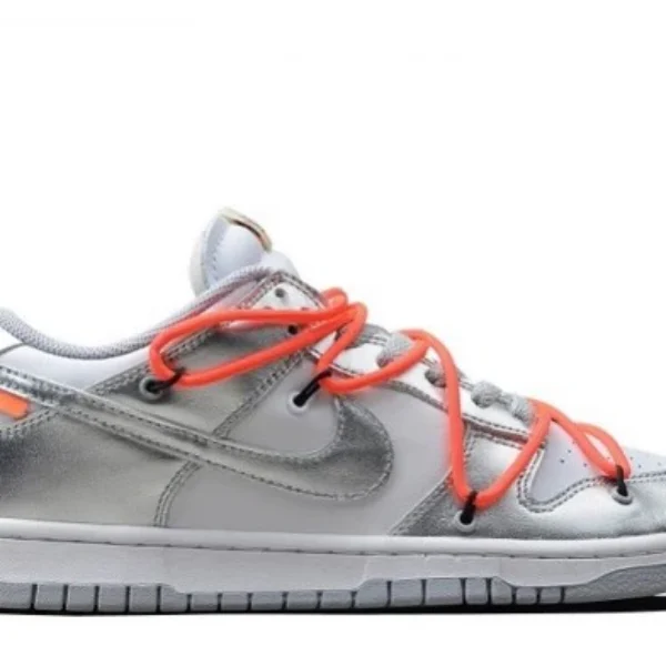 NIKE DUNK SB LOW X OFF WHITE “SILVER WHITE”